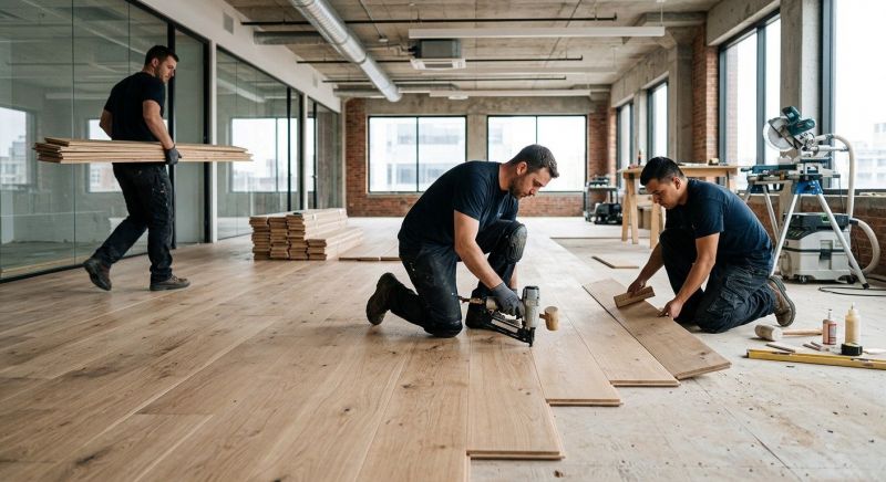 Commercial Hardwood Service in San Marcos, TX