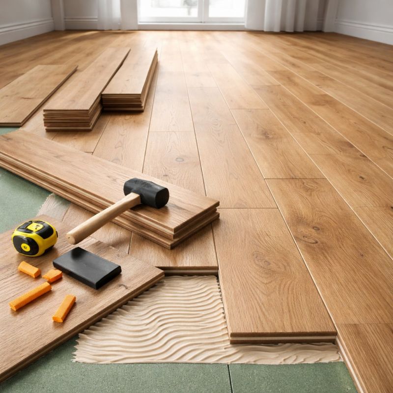 Engineered Wood Installation in Buda, TX