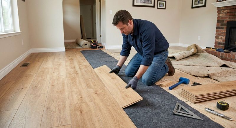 Laminate Floor Remodeling in Buda, TX