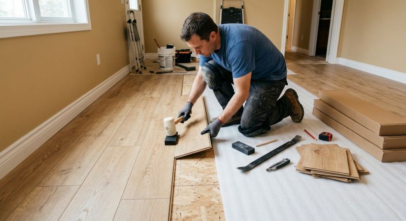 Laminate Floor Remodeling in Buda, TX