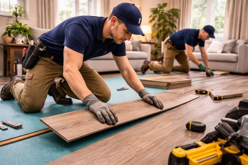 Laminate Floor Replacement in Manor, TX