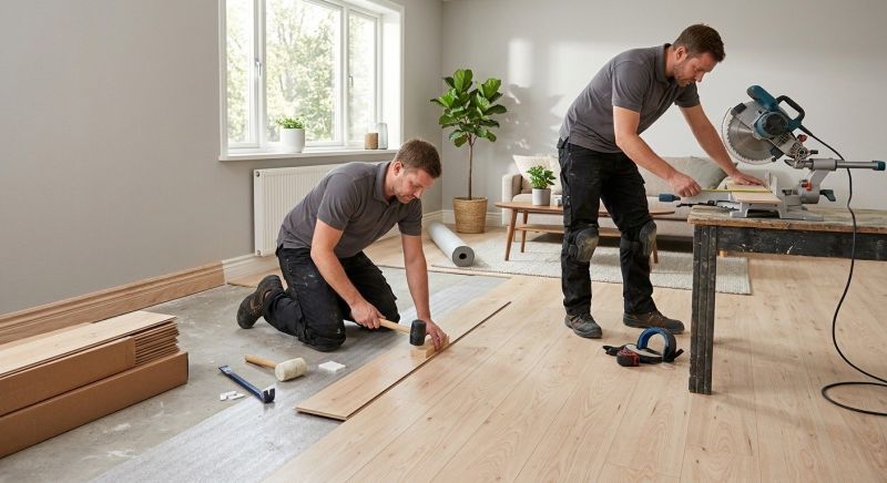 Laminate Wood Installation in Buda, TX