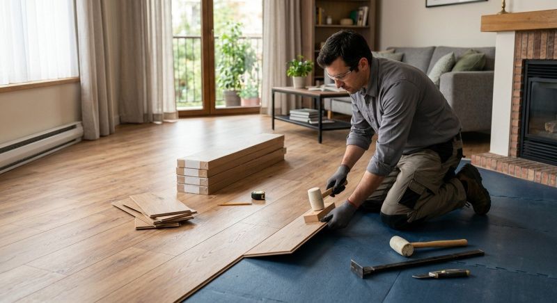 Laminate Wood Installation in Buda, TX