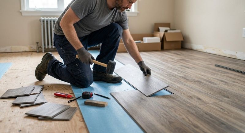 Linoleum Floor Installation in Kyle, TX
