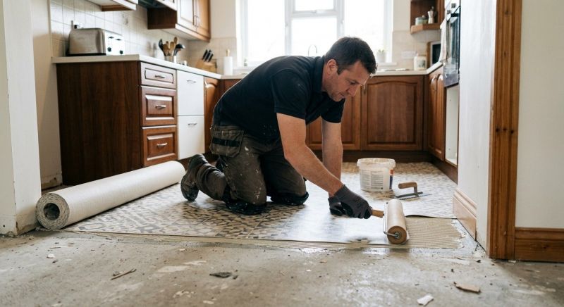 Linoleum Floor Installation in Manchaca, TX
