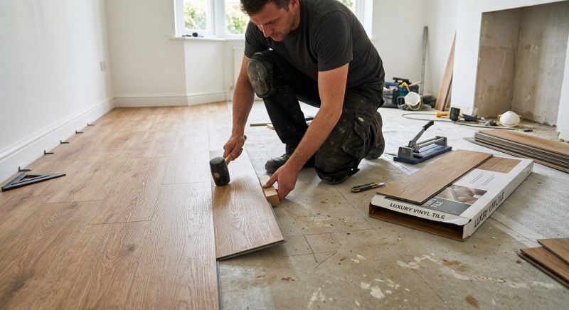 Luxury Vinyl Tile Installation in Kyle, TX