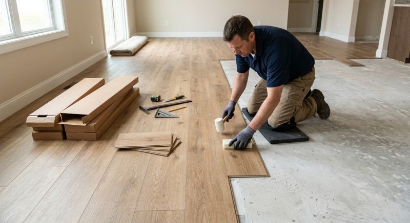 Luxury Vinyl Tile Installation in Buda, TX