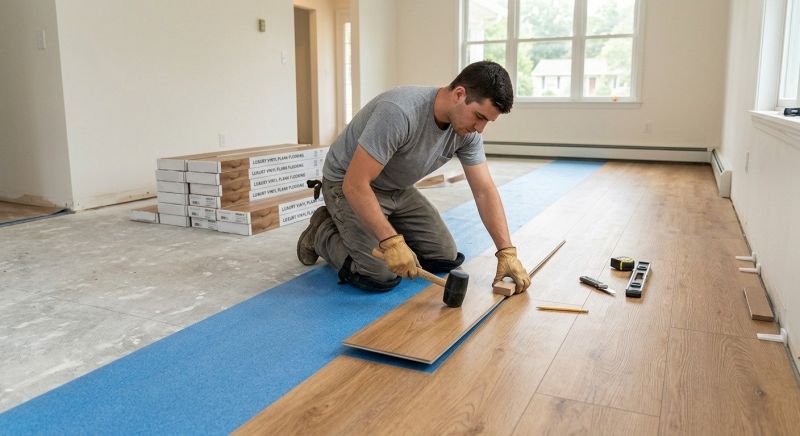 Lvt Flooring Installation in Driftwood, TX