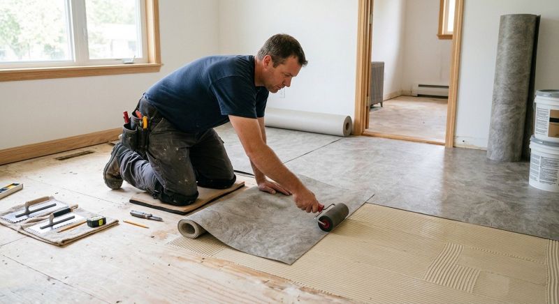 Sheet Flooring Installation in Buda, TX