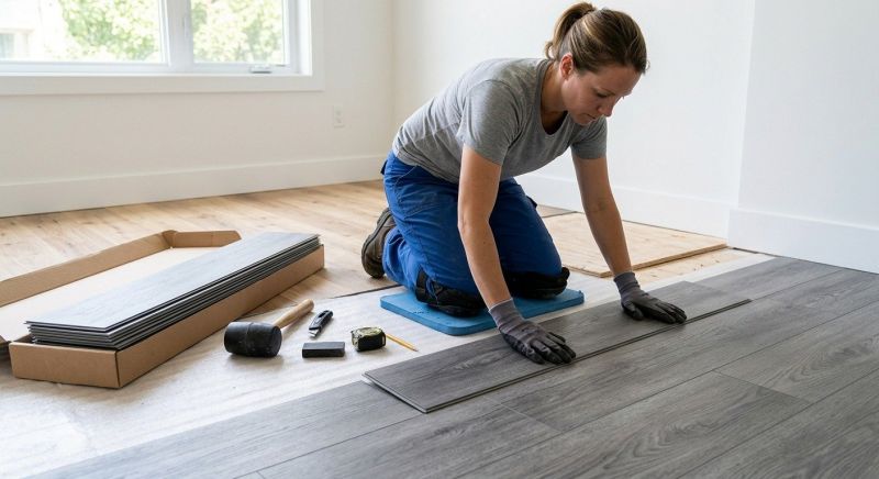 Vinyl Tile Installation in Buda, TX