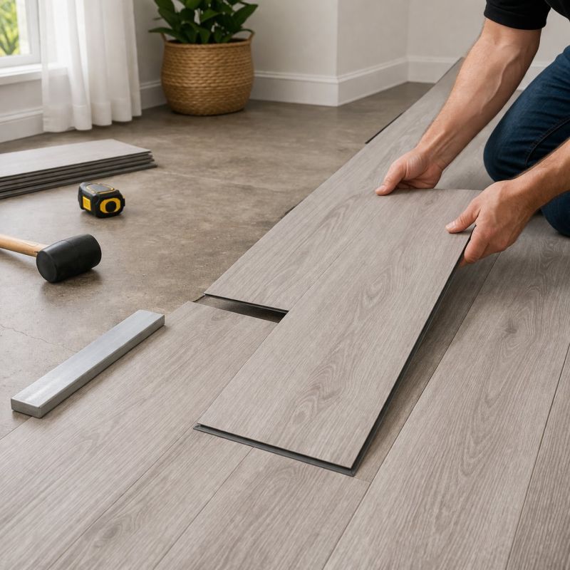 Vinyl Tile Installation in Buda, TX